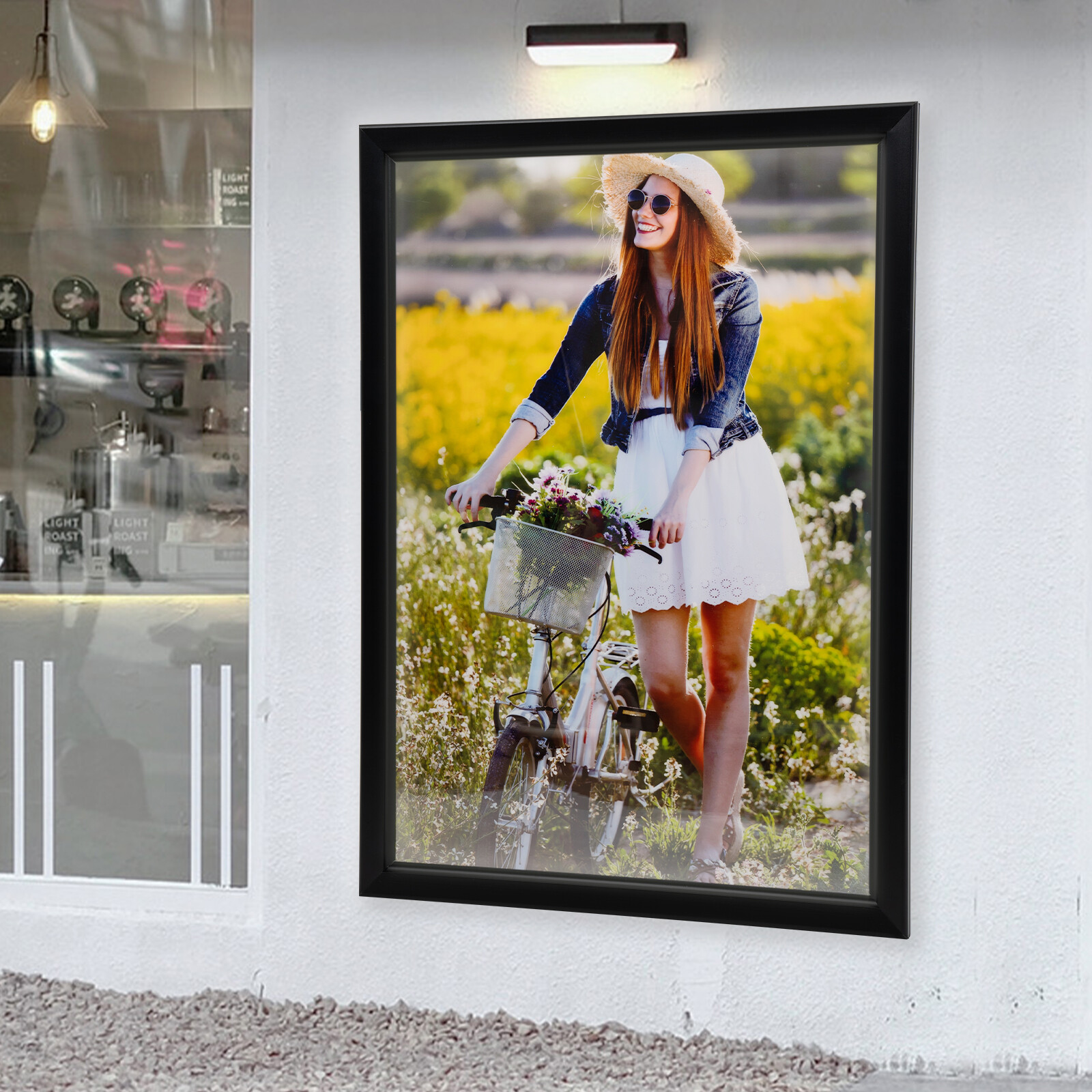 27×40” LED Poster Movie Frame Backlit Light Box Advertising Sign Display 40*27″
