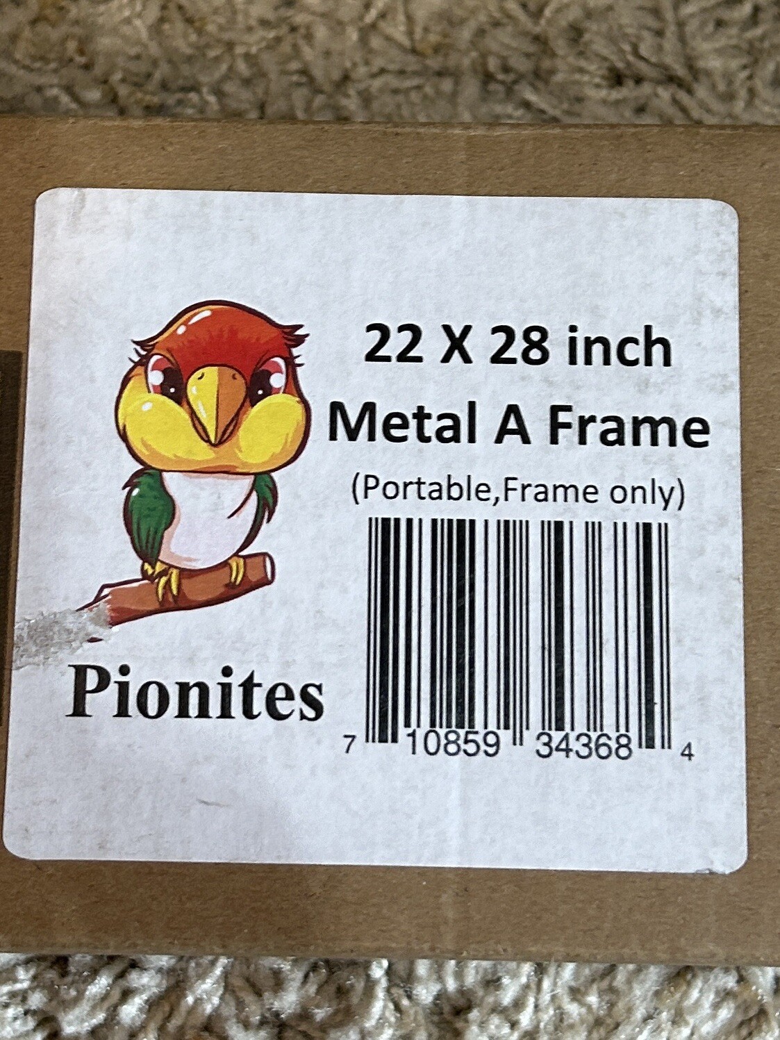 A-Frame Sidewalk Sign for 22×28 Poster Boards, Free-Standing, Double-Sided