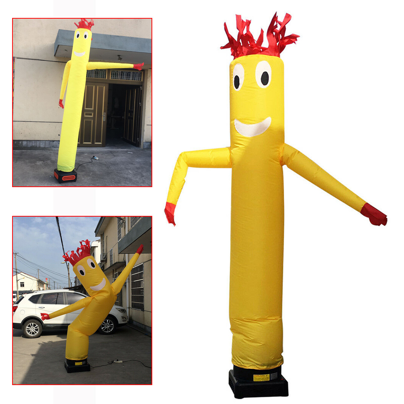 Promotional Inflatable Sky Puppet dancer Yellow 33cm/12.99in Sky Wavy Man NEW