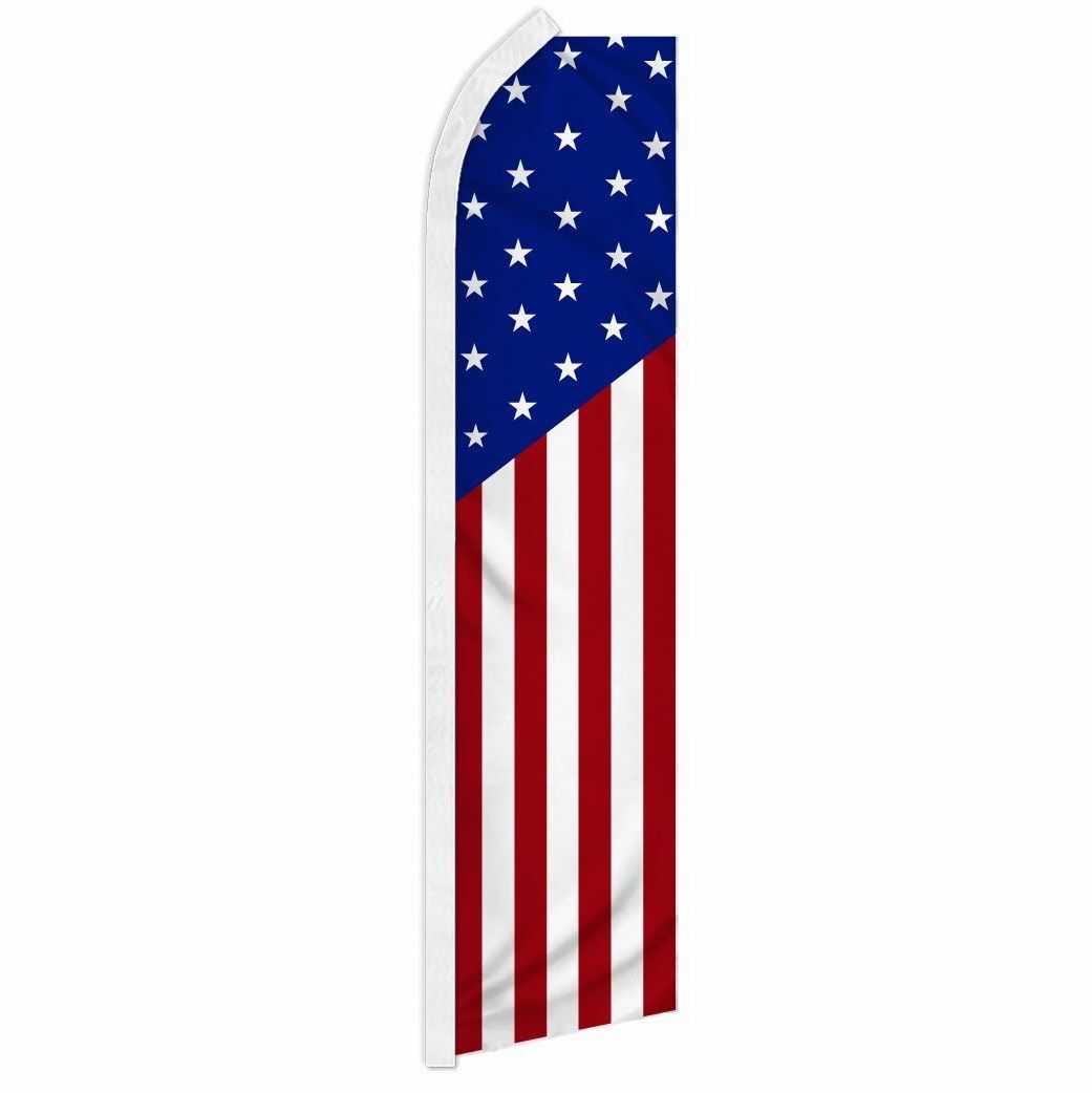“USA” advertising super flag swooper banner business sign United States classic