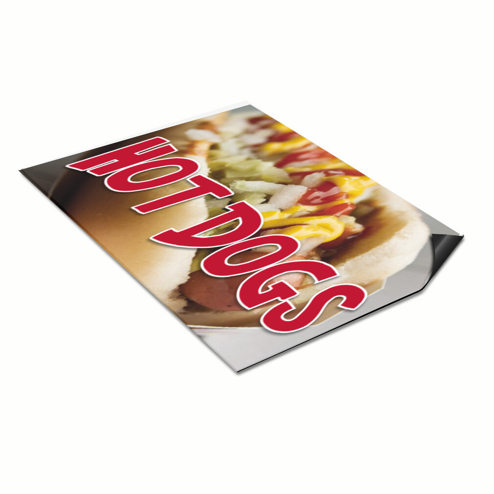 Car Magnet Set of 2 Hot Dogs Outdoor Advertising Printing R Industrial Sign