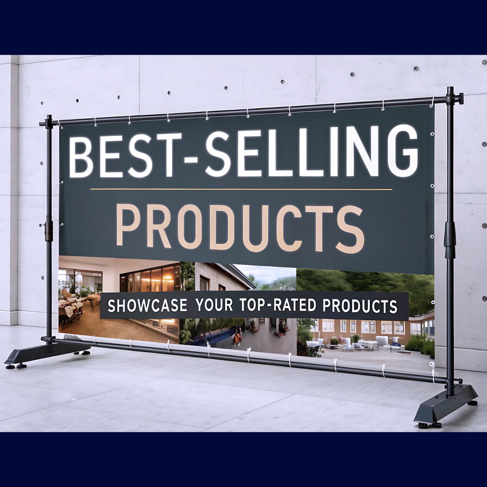 Custom Vinyl Banner – 13oz Heavy Duty – Personalized Banner Indoor and Outdoor