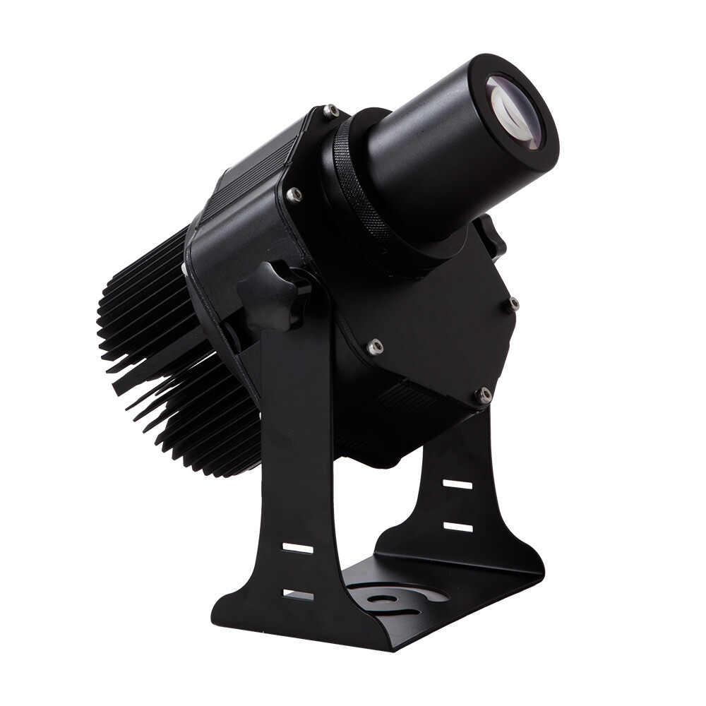 40W Outdoor Black Desktop Mountable LED Gobo Projector Advertising Logo lamp