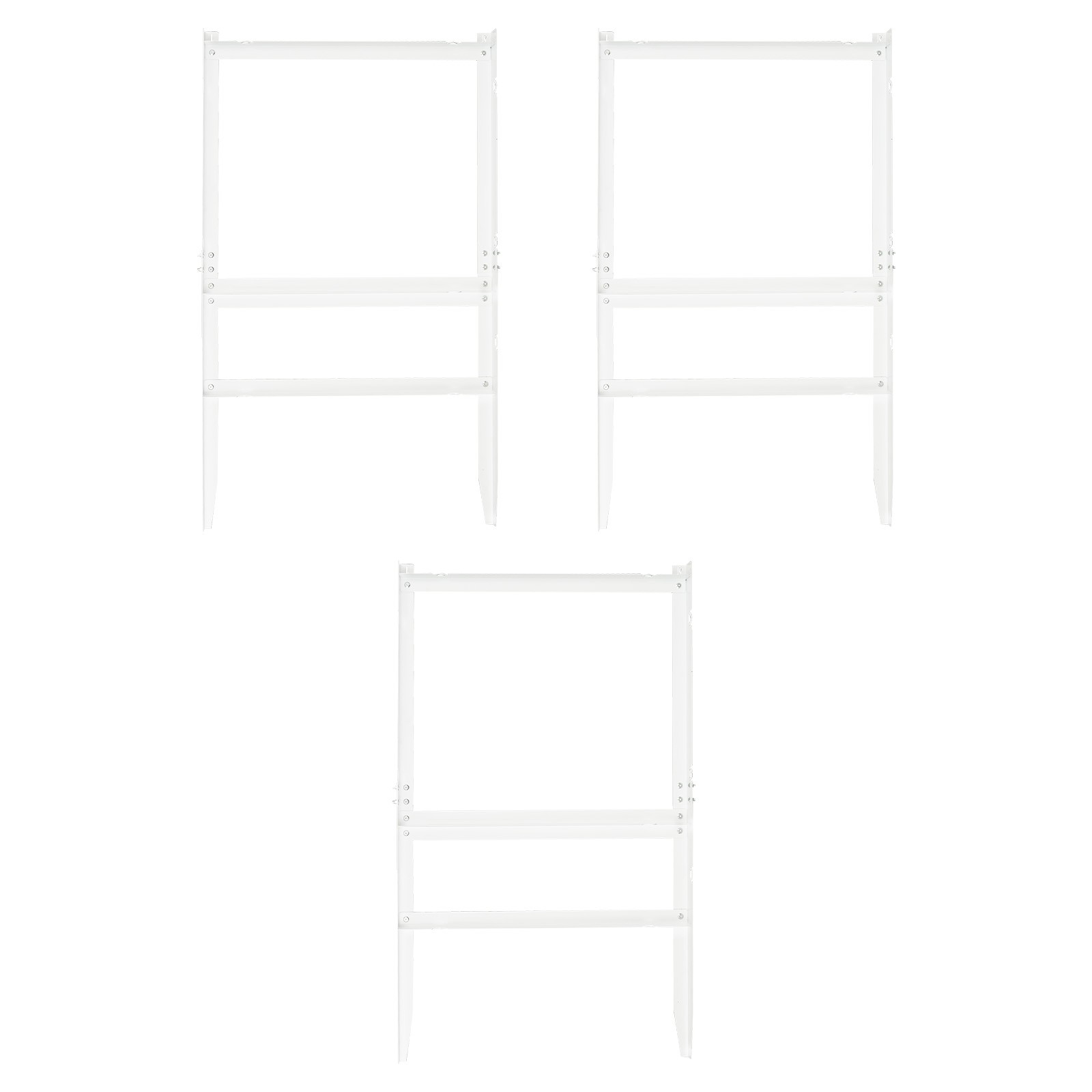 3 Pcs Yard Sign Frame Dual Panel Heavy Duty Outdoor Real Estate Display Stand