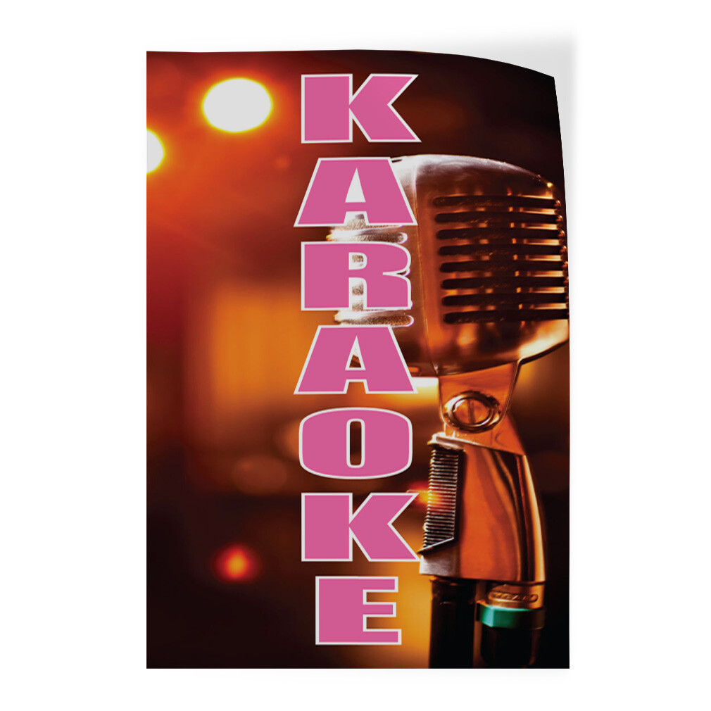 Door Decals Vertical Vinyl Stickers Karaoke Luggage & Bumper Stickers for Cars