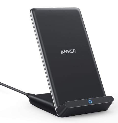 Anker PowerWave 10 Stand Wireless Charger Qi Certified iPhone 16 Series / 15