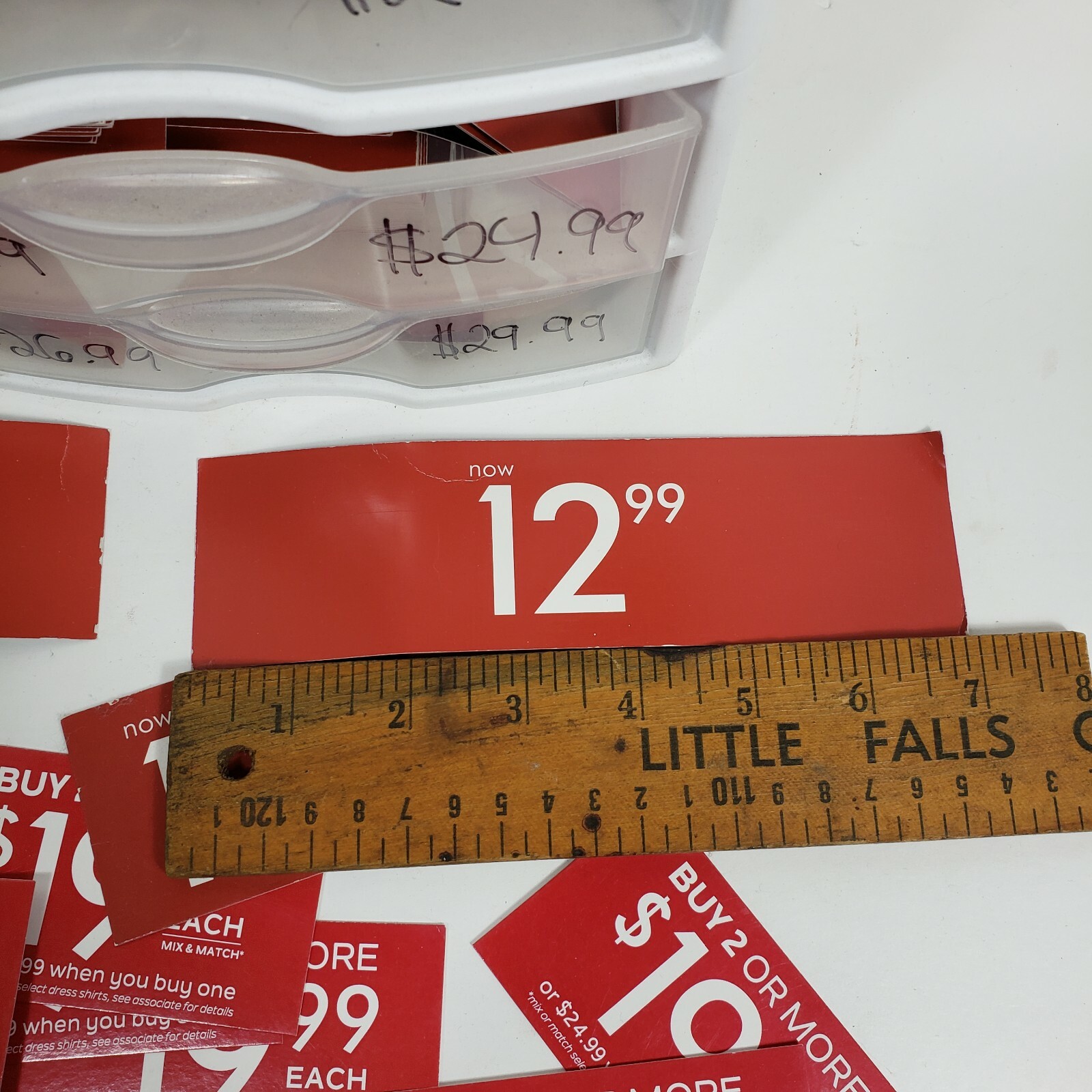 Retail Business Store Craft Fair Big Mixed Lot In Case $5.99 – $29.99 Off Sign