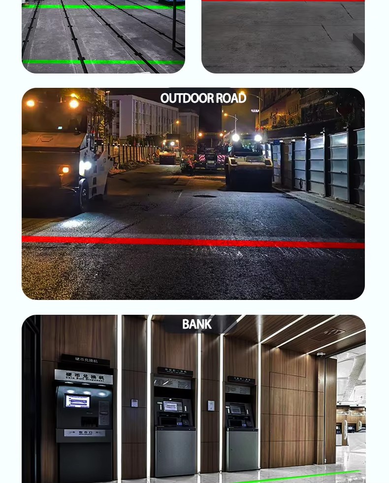 20-40W Green Industrial Warning Sign Lamp for Safety Laser Line Light Pojector