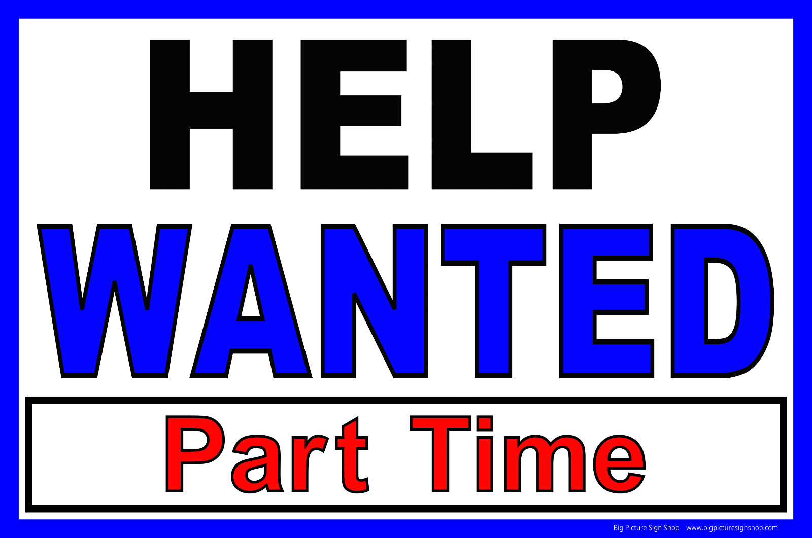 HELP WANTED ‘CUSTOMIZE’ – CHOICES -LARGE – Banner – Vinyl – FAST SHIP -USA MADE