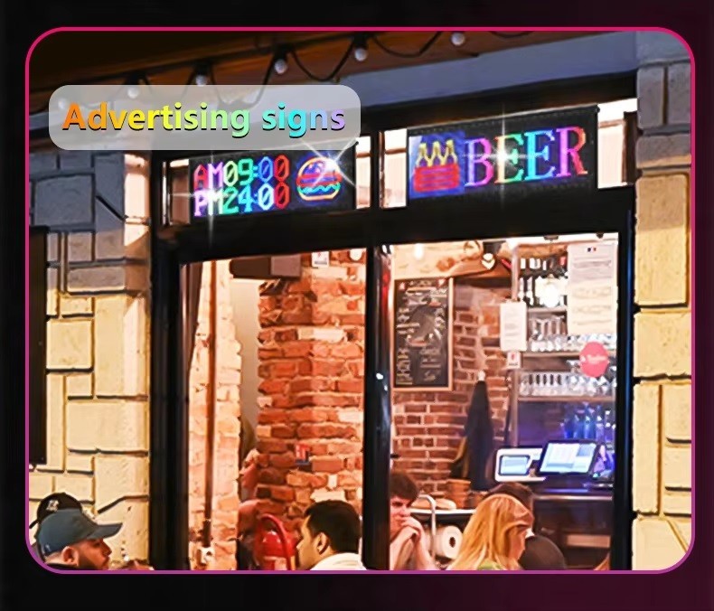 Programmable LED Sign Scrolling Message led Shop Signs Digital Display led Board