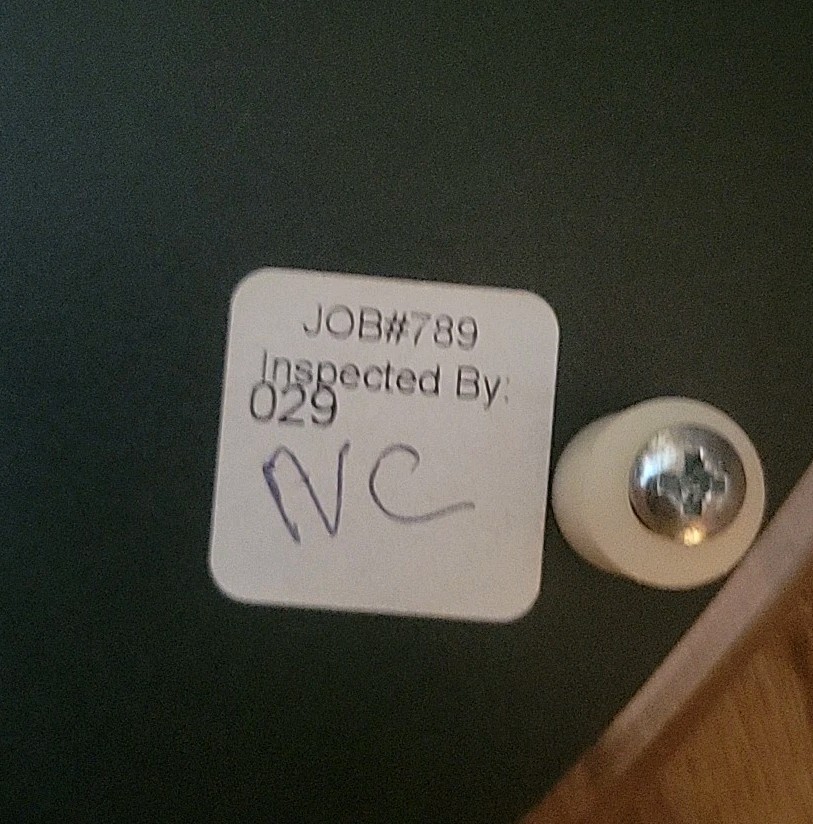 Moog LED Clock Sign Clock Tested Lights Up ..needs Plug. See Description