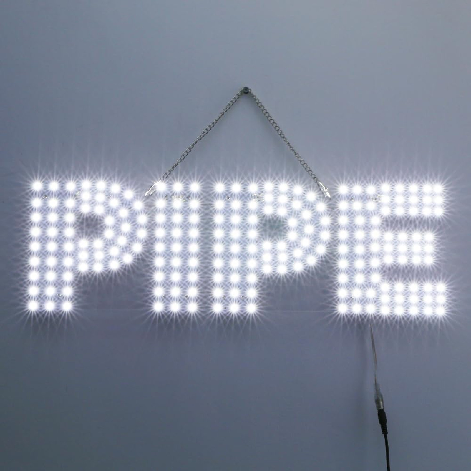30×10 Inch LED Pipe Sign for Smoke Shops Retail Stores Super Bright Hanging