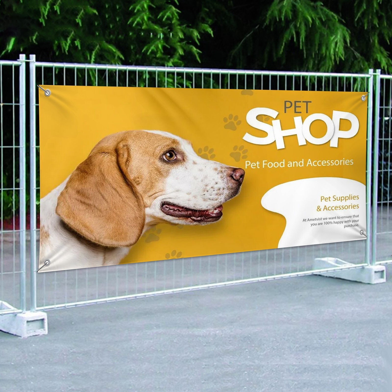 Vinyl Banner Outdoor Custom Printed – Heavy Duty Weatherproof Advertising Signs