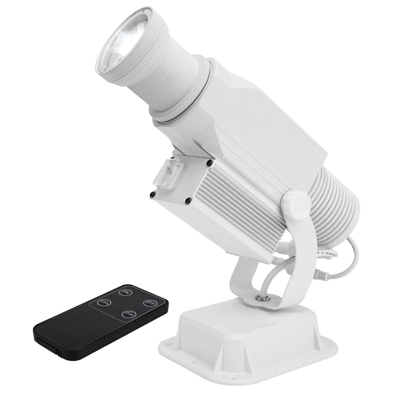 Customize 15W Rotating LED Advertising Gobos Lamp Ad LOGO Projector Light