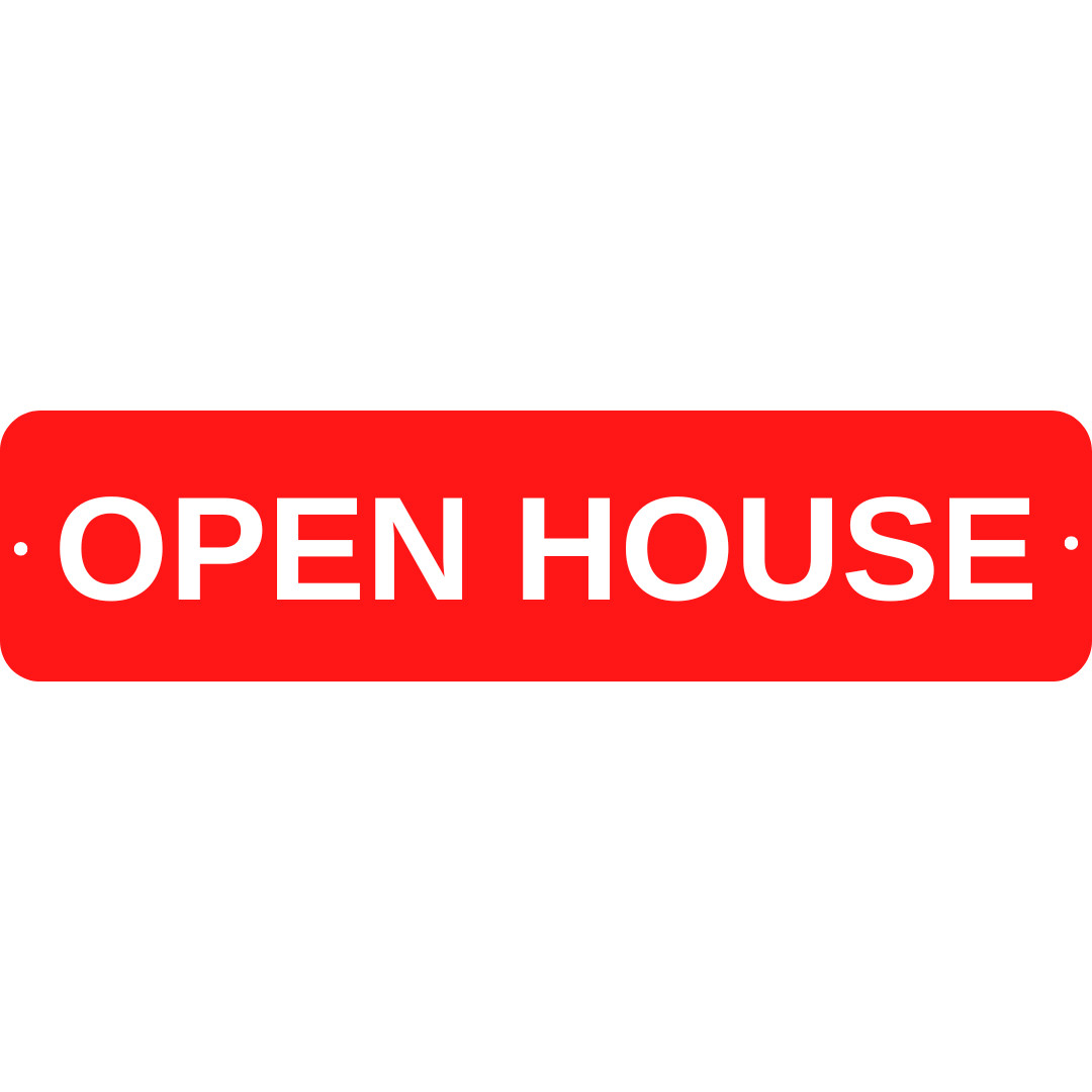 Real Estate Sign Riders 6X24 Weather & Fade Proof Sign Riders Aluminum