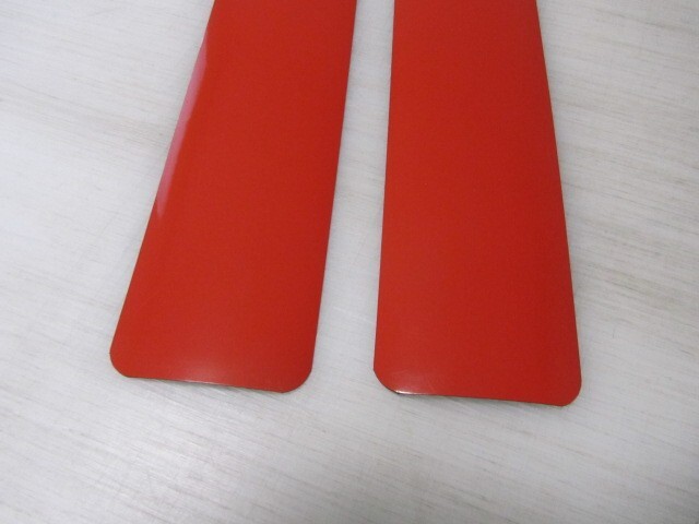 Blank Pair of RED Vehicle Magnetics 3″x24″ Sign for Car Truck Van SUV