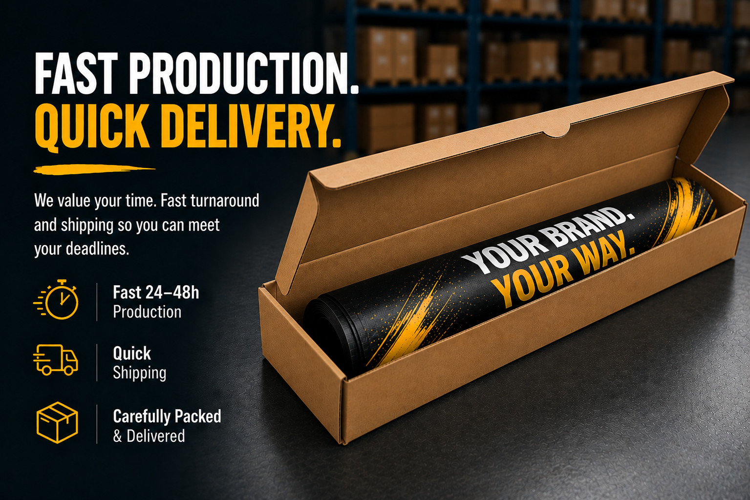 Custom Vinyl Banner Waterproof UV Resistant 13oz Heavy Duty Fast Shipping