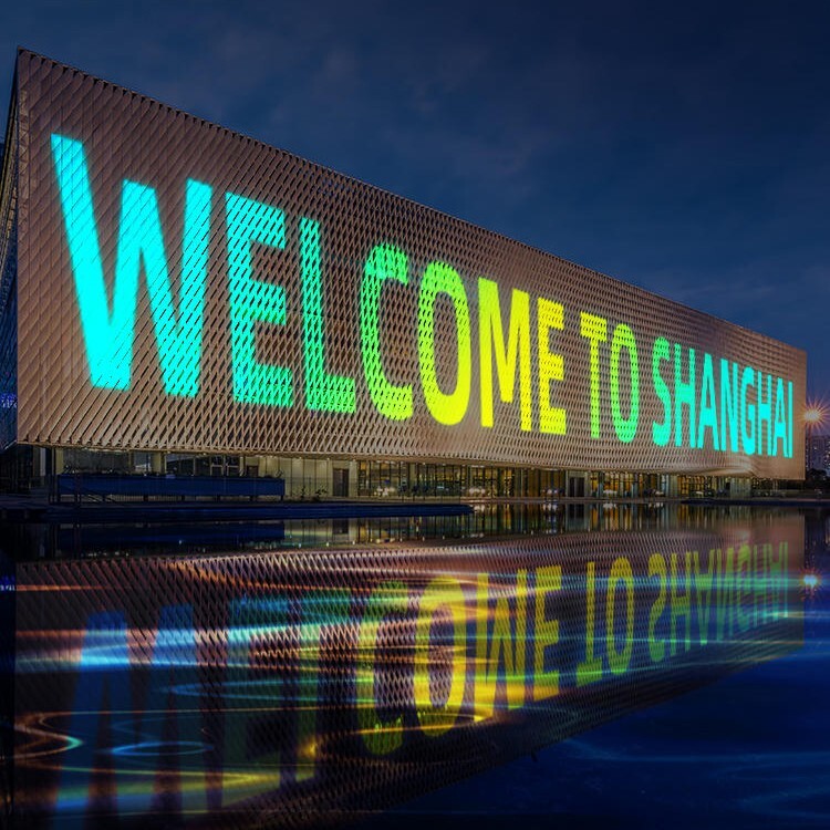 Outdoor 600W IP67 LED Gobo Projector Advertising Logo Light Rotating Glass Gobos
