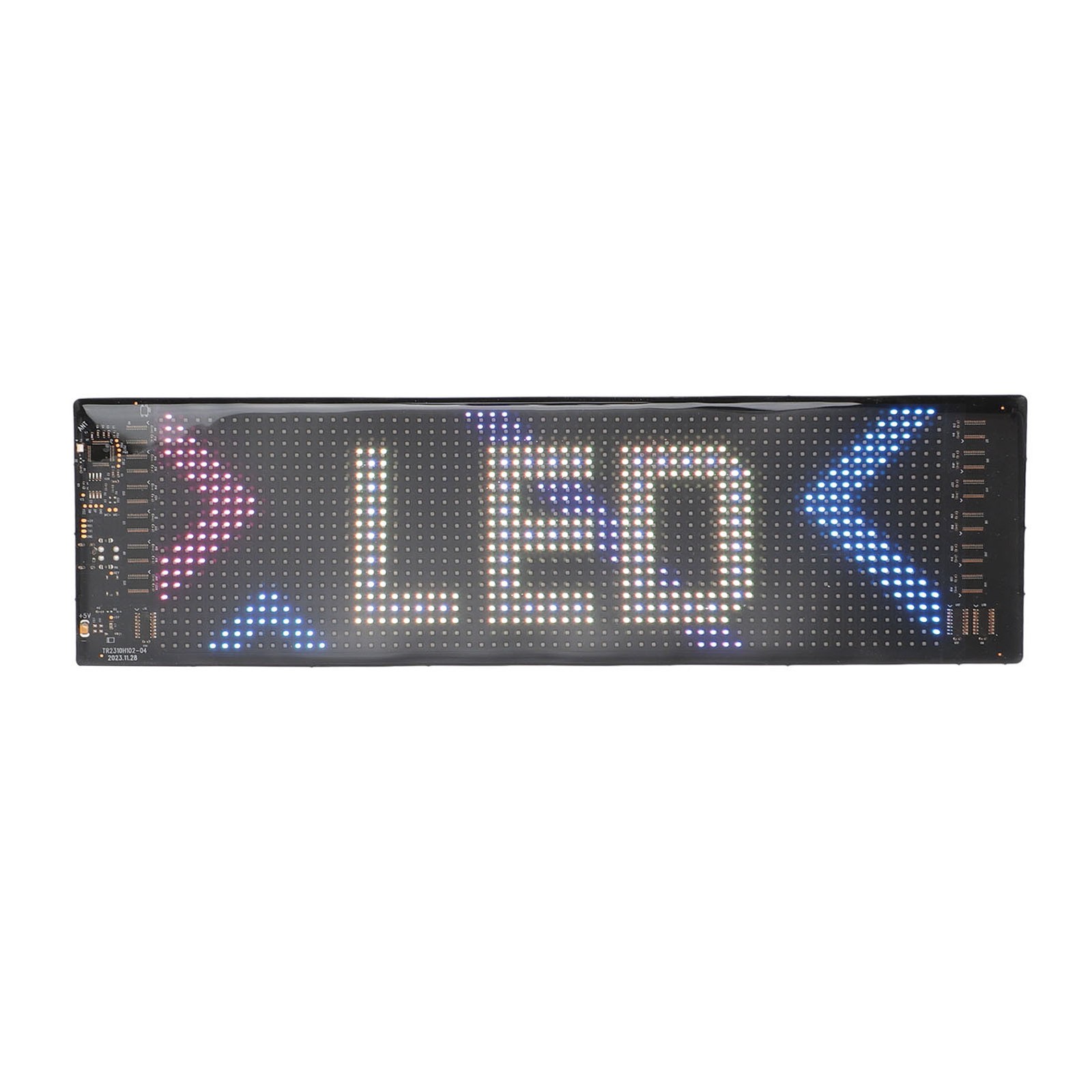 LED Car Sign Professional 13.7×4.0inch Thin Waterproof Scrolling Programmab IFZL