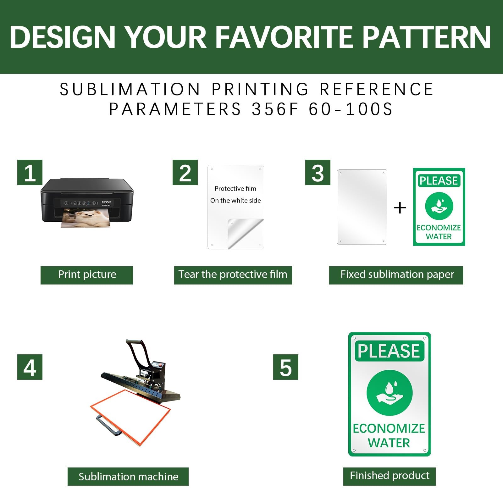 GEKIXUTP 10 Pcs Sublimation Metal Sign blanks,8X12 Inch Sublimation Sign Blanks