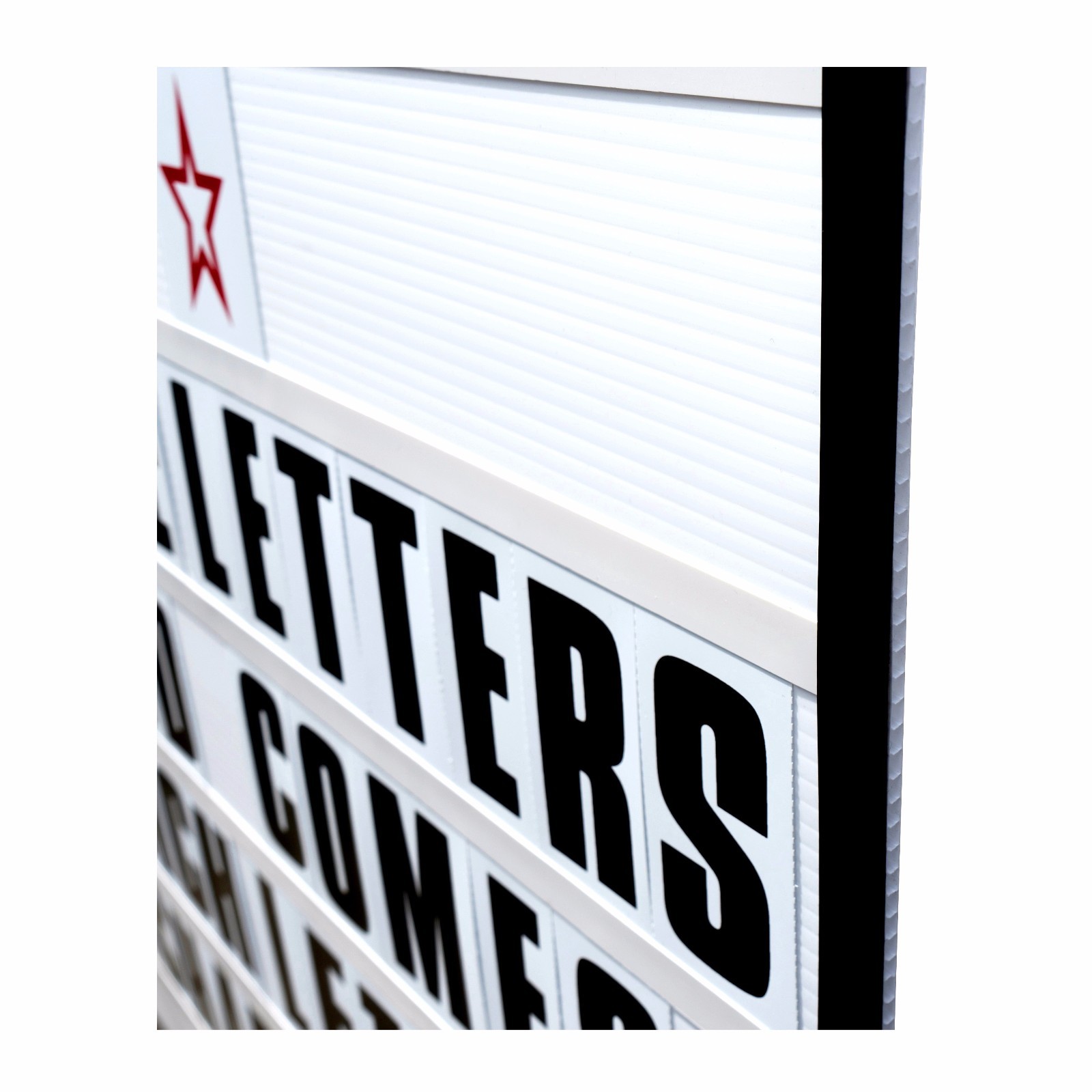 4″ Big Changeable Letter Message Sign Menu Price Marquee Reader Board 48″x 32″