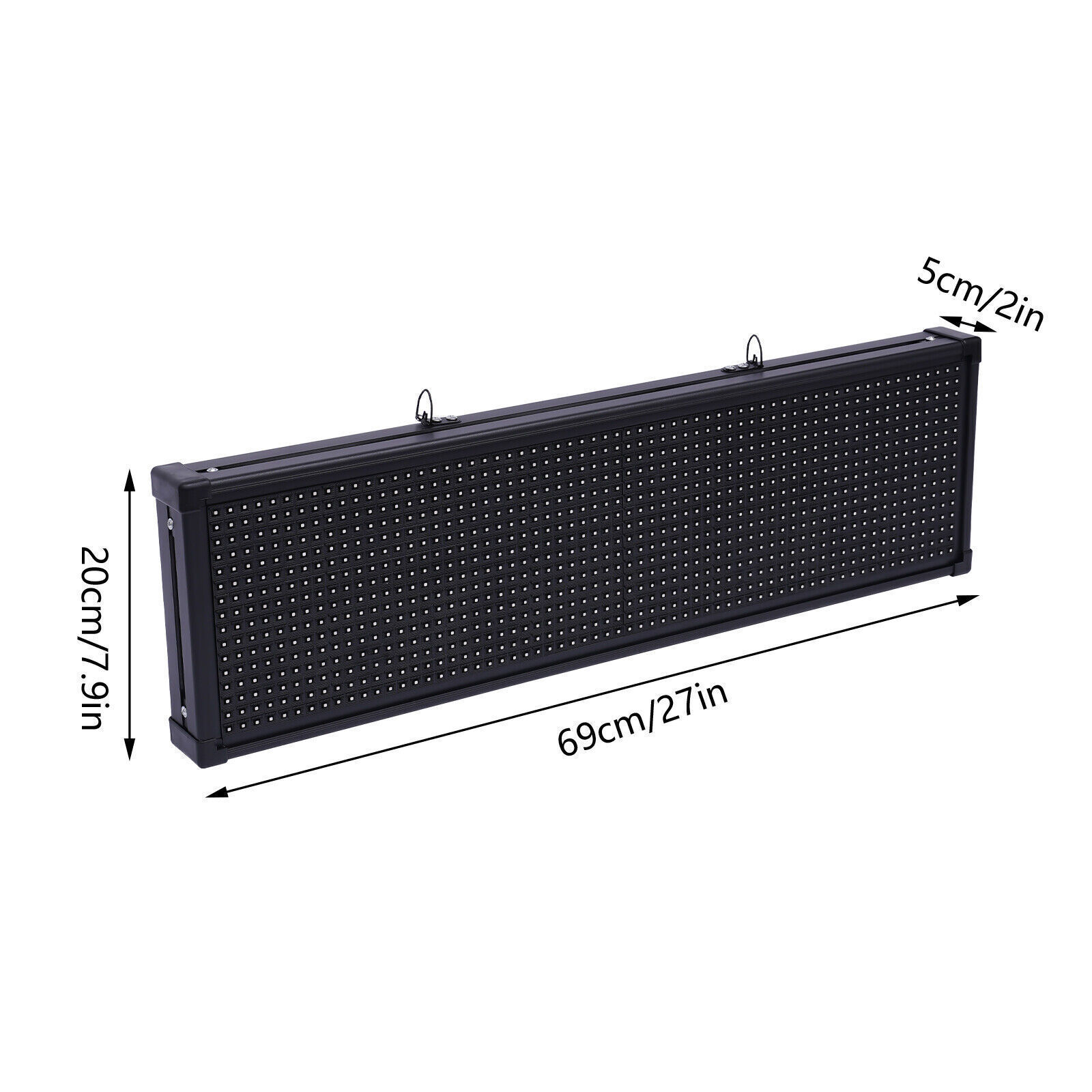 LED Scrolling Sign 26″*8″ Message Board Full Color RGB Programmable Sign