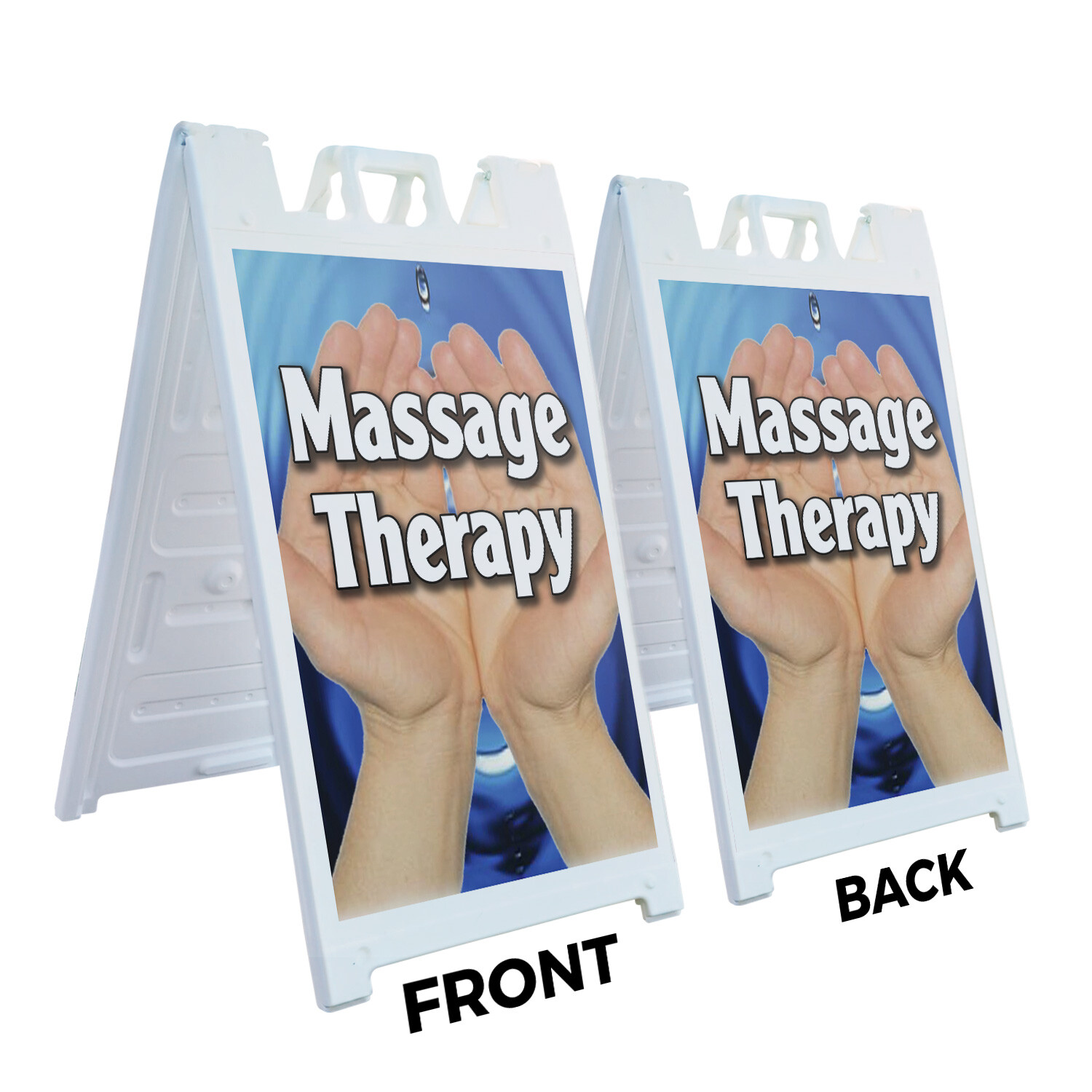 A-frame Sidewalk Massage Therapy 24″ x 36″ Double Sided A-Frame Sidewalk Sign