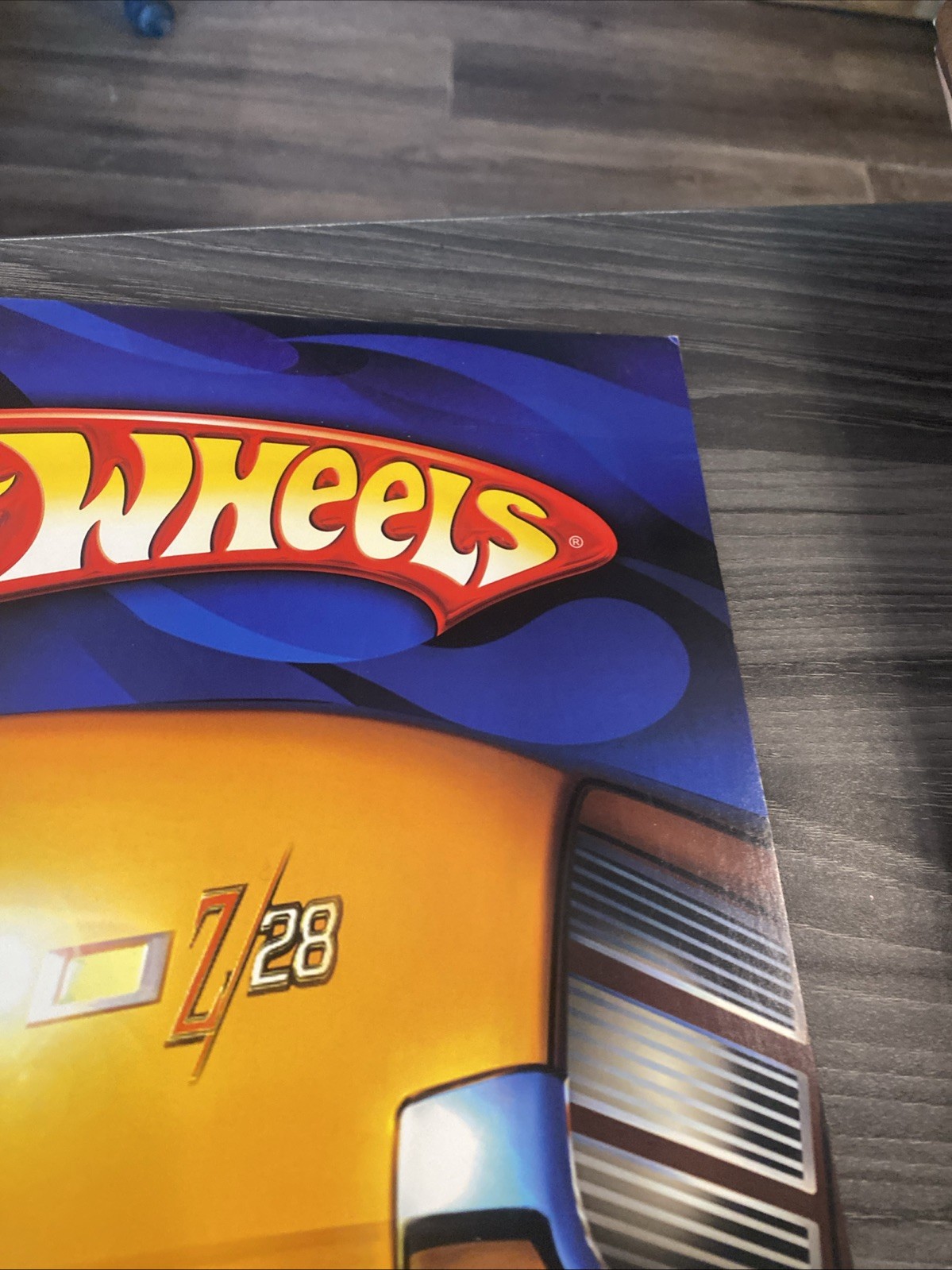 2006 Mattel Hot Wheels Store Display Banner 40” x 14” Beautiful Fast Ship