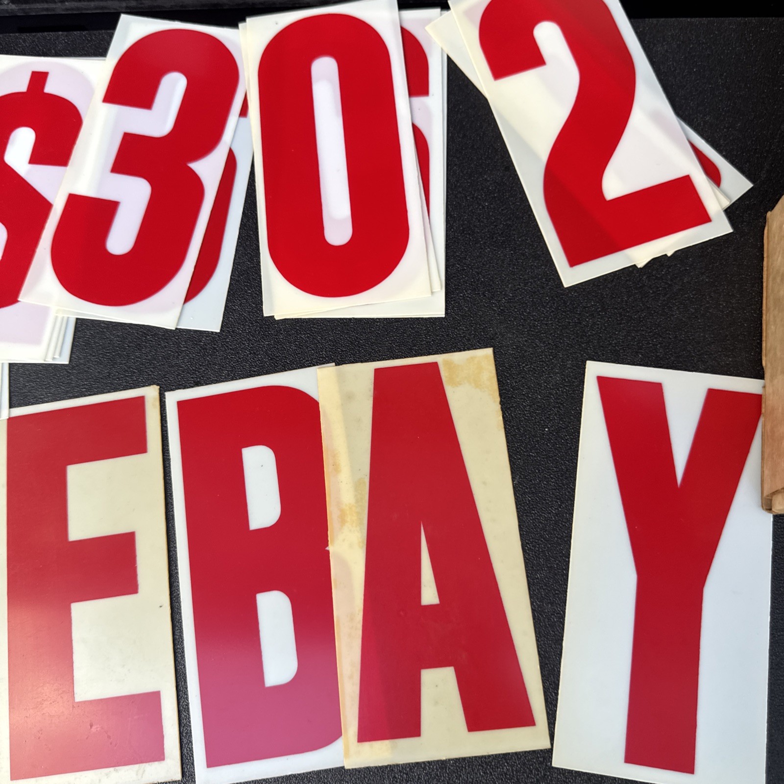 120 Vintage Plastic Marquee Changeable Outdoor Sign 6” Letters And Numbers