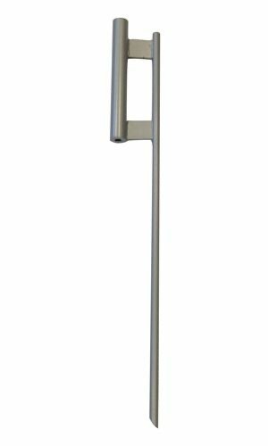 GROUND SPIKE STEEL MOUNT BASE FOR ADVERTISING SUPER FLAG POLE