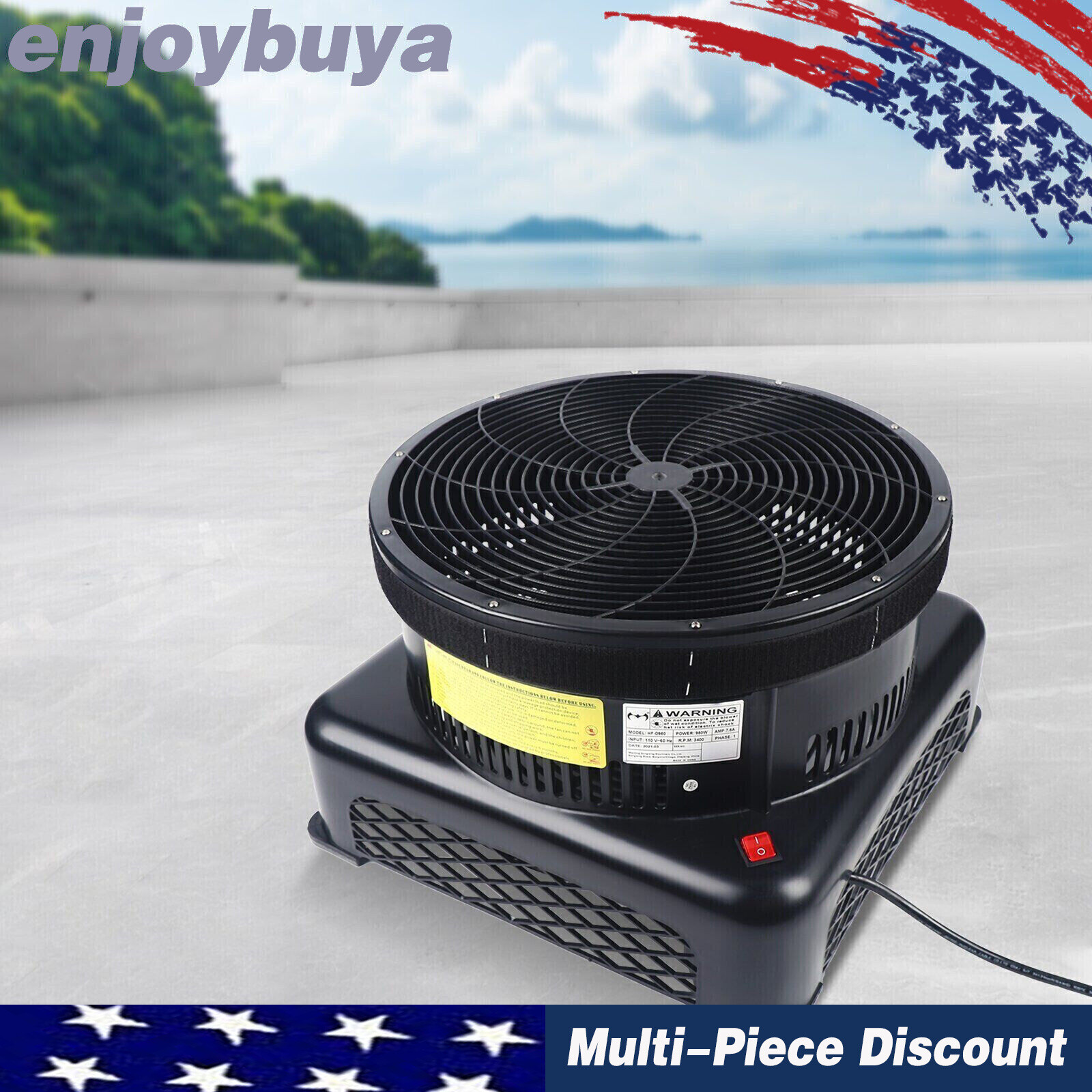 950W Air Puppet Blower Fan for Inflatable Dancer Tube Wacky Wavy Promotional Man