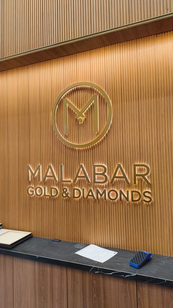 Custom 3D Backlit Metal Sign – Weatherproof Business Logo Wall Sign for Branding