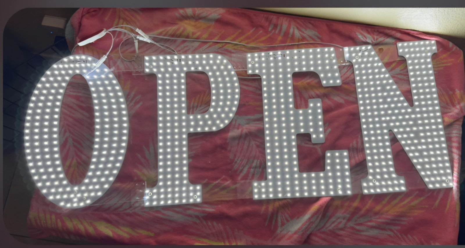 LemonNova LED Open Sign, Large 40 X 14 Remote and App Control