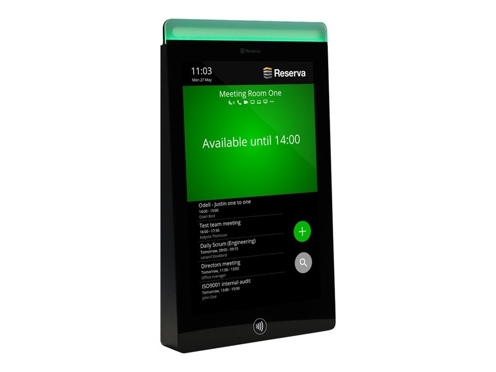 ONELAN RESERVA Edge 10T-W Touchscreen Room Sign Brand New