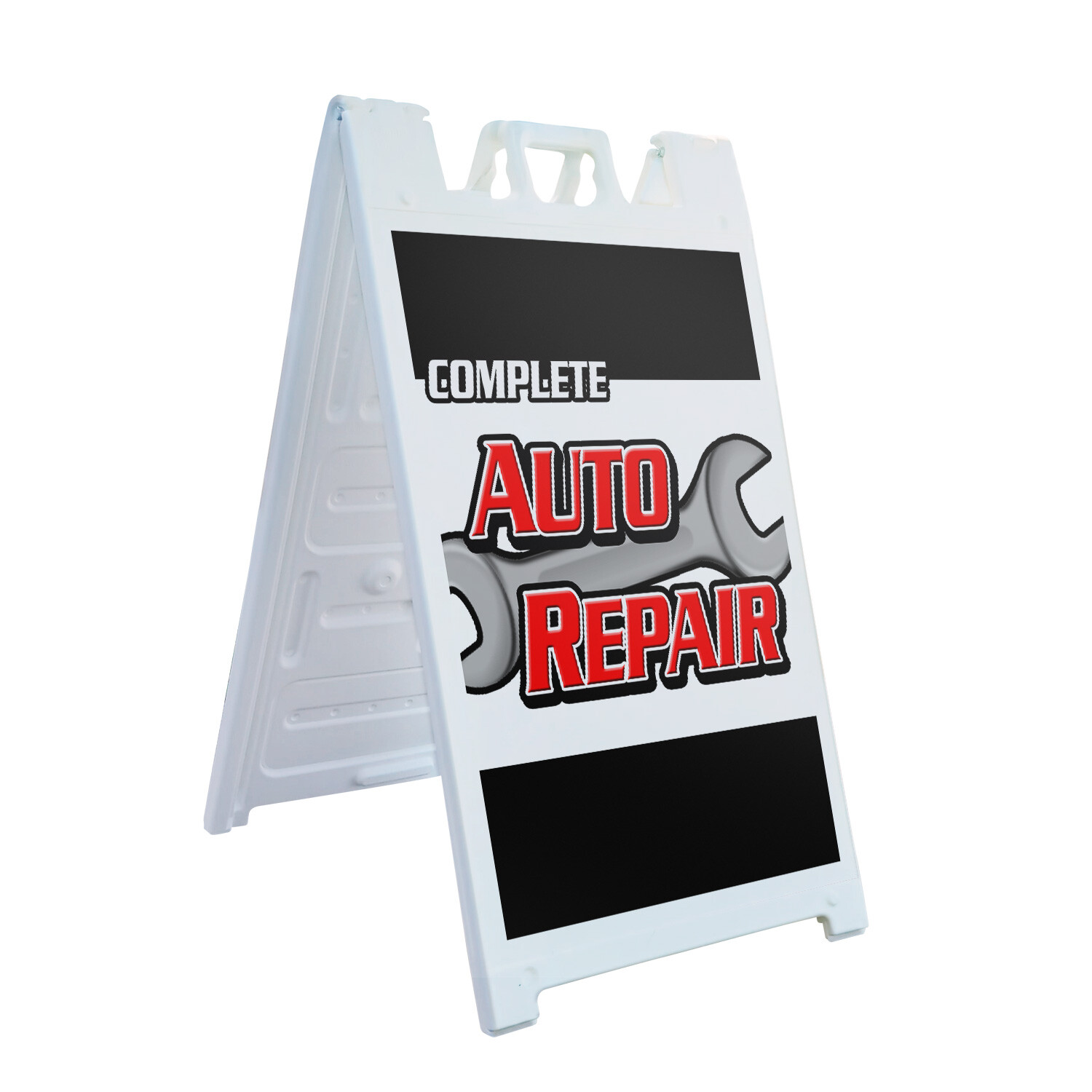 A-frame Sidewalk Complete Auto Repair 24″ x 36″ Double Sided A-Frame Sidewalk Si