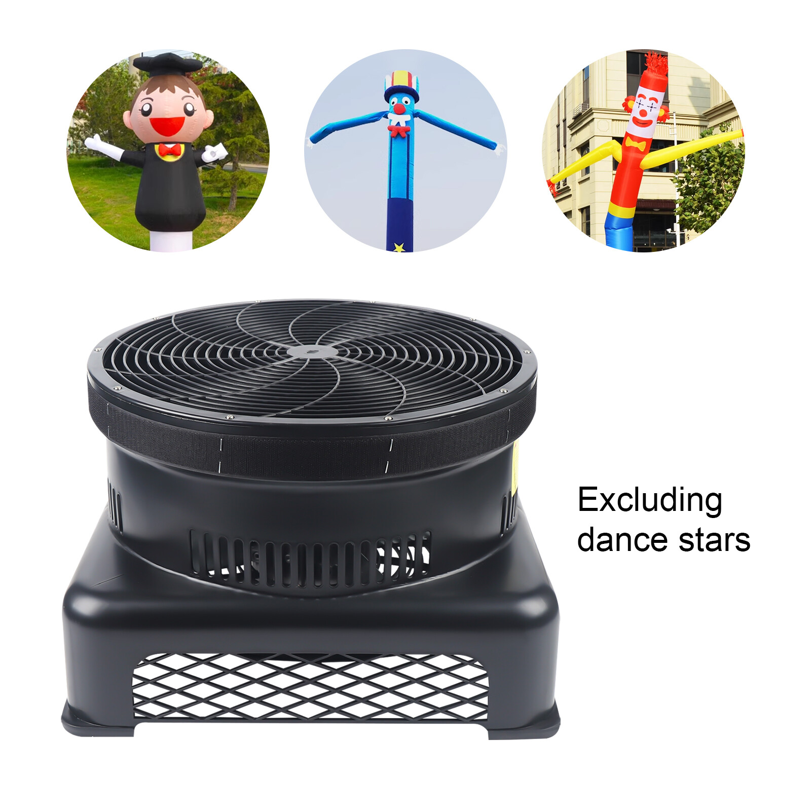 HDF-950 950W 17.7″ Air Blower for Inflatable Wind Dancer Tube Man 110V