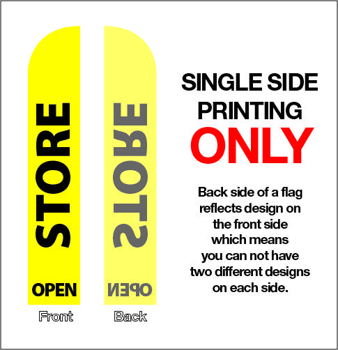 15Ft Full color Custom Swooper Advertising Flag Feather Banner with hardware