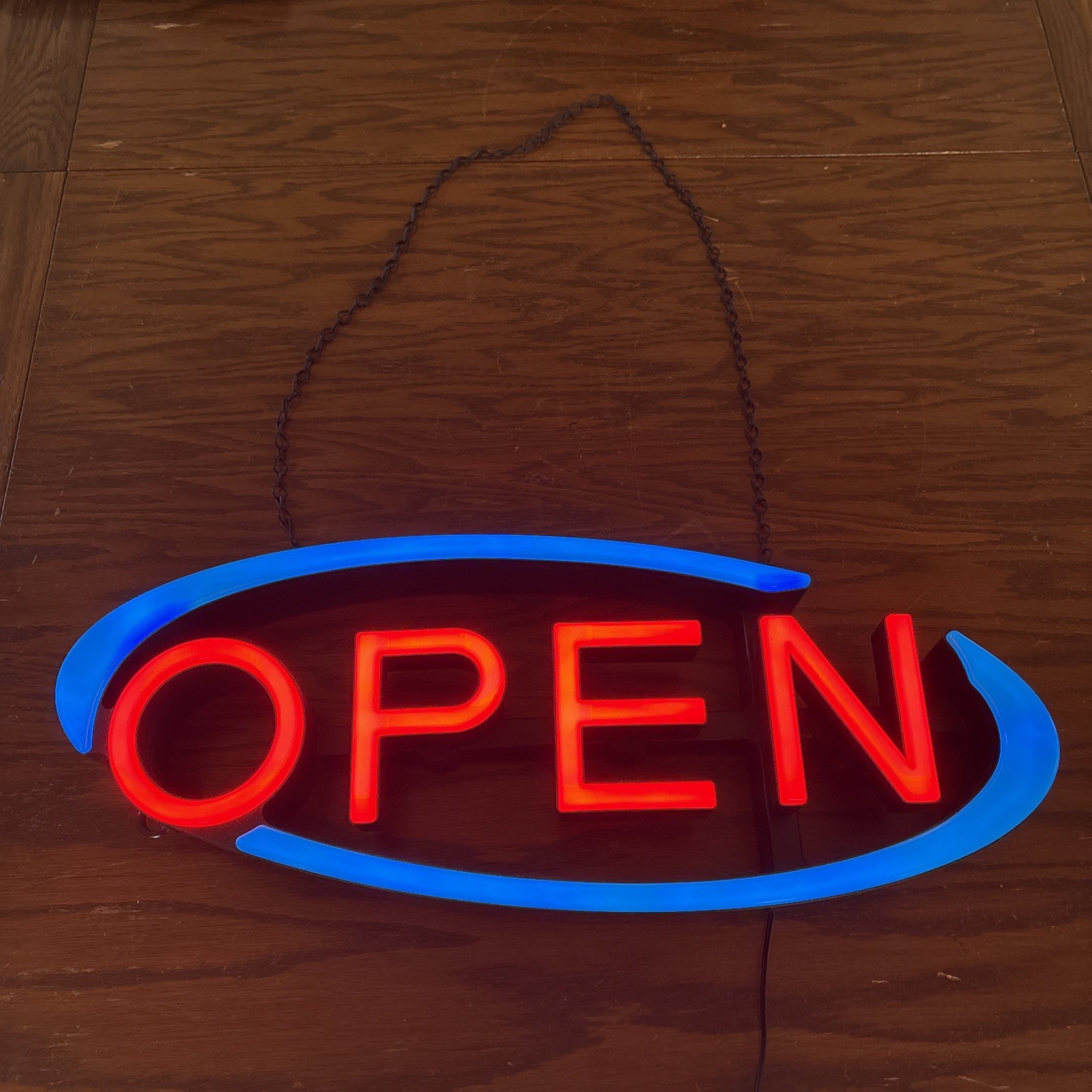 Open Sign For Business Mystiglo Horizontal Or Vertical Solid And Flashing