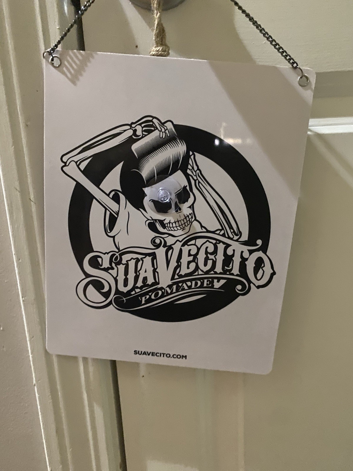 Suavecito Open Sign Authentic Brand Days of Operation / Hours Open & Closed New