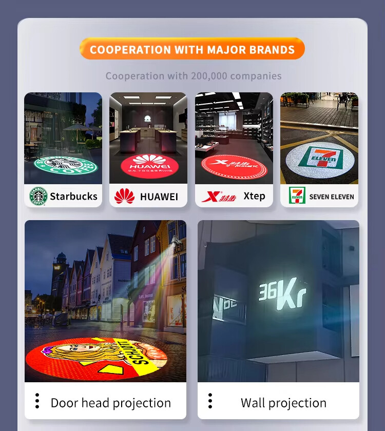35W Outdoor IP67 Wedding Welcome Light Logo Image Led Gobo Advertising Projector