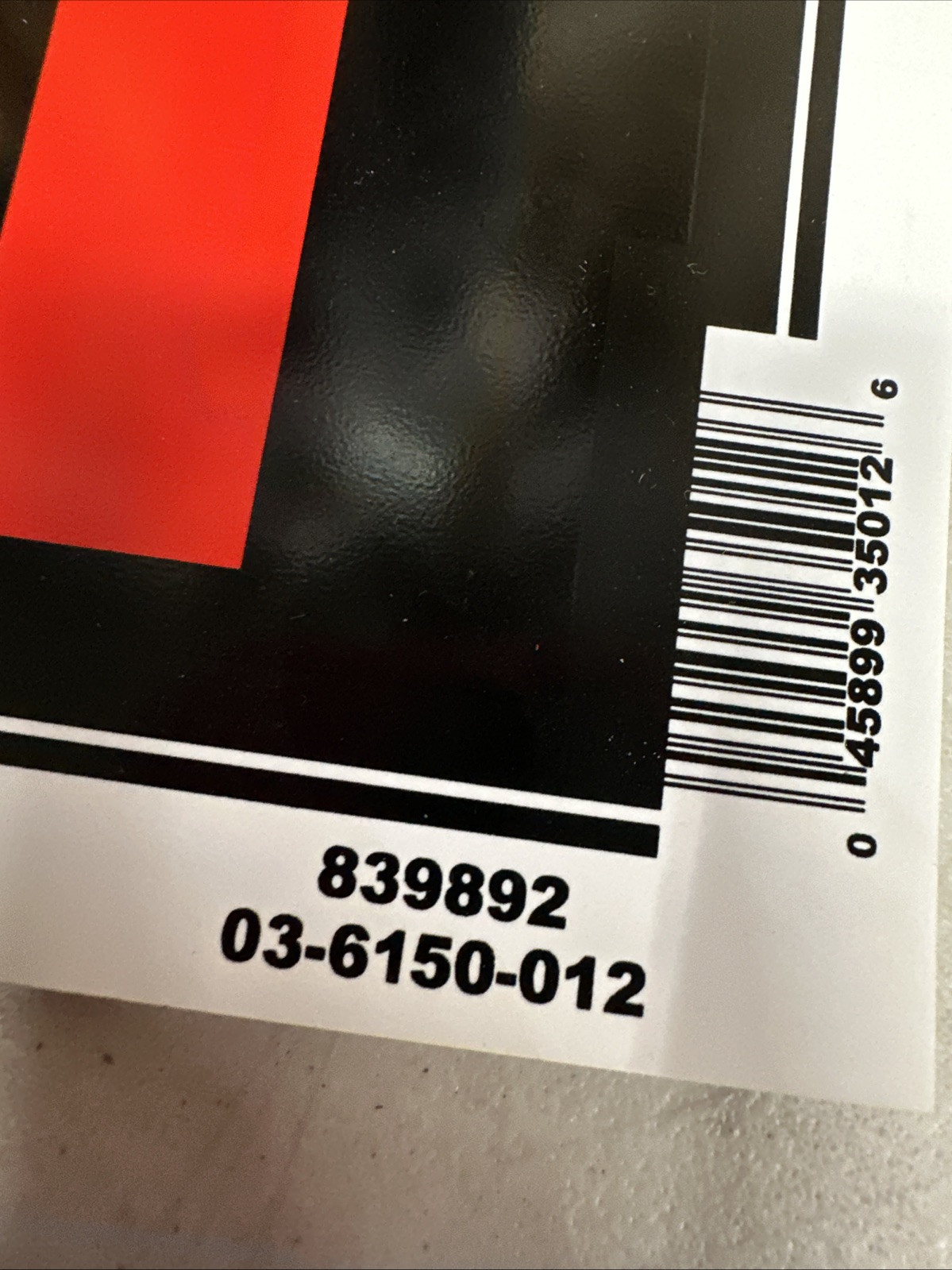 Hillman 839892 Exit Sign, Black and Red Plastic, 8×12 Inches 3 Pack {51}