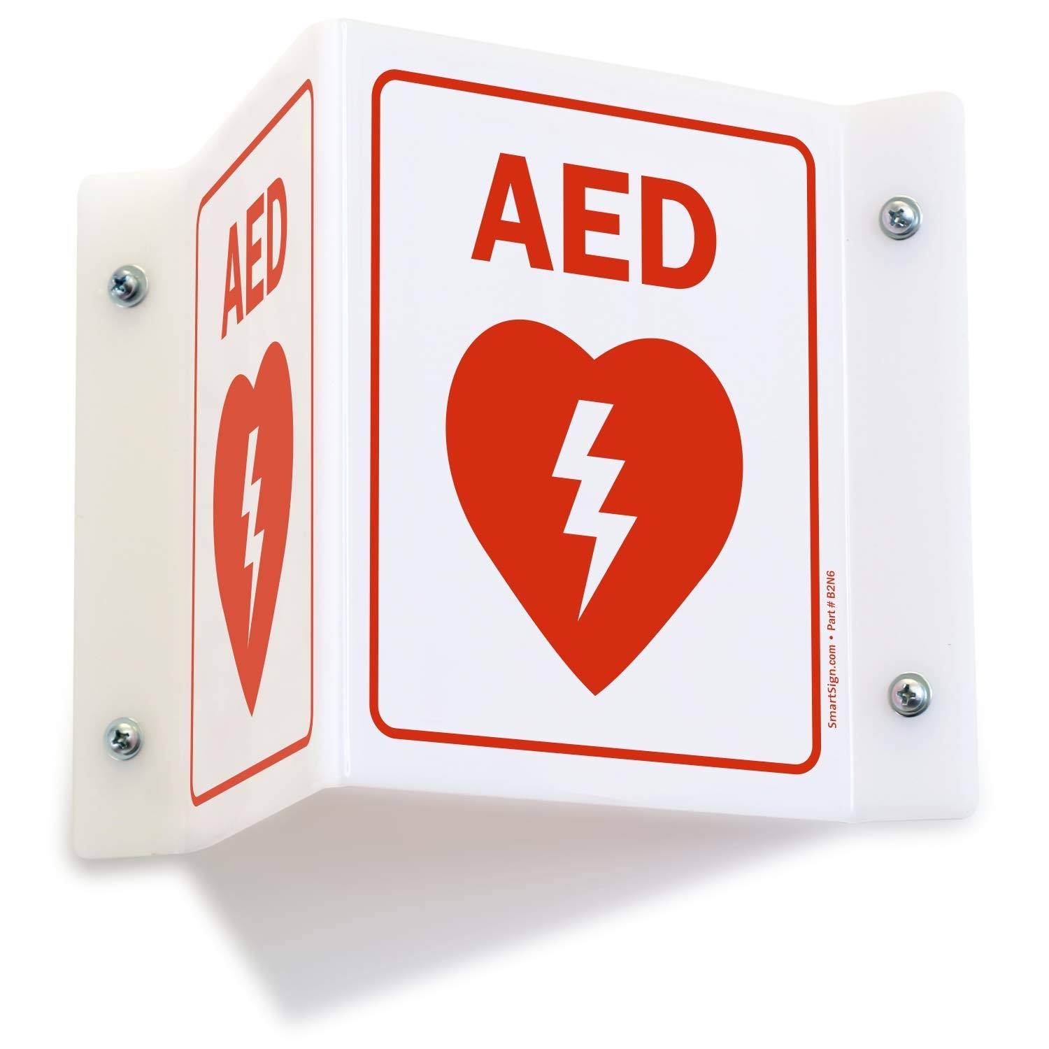 “AED” Projecting Sign | 5″ x 6″ Acrylic