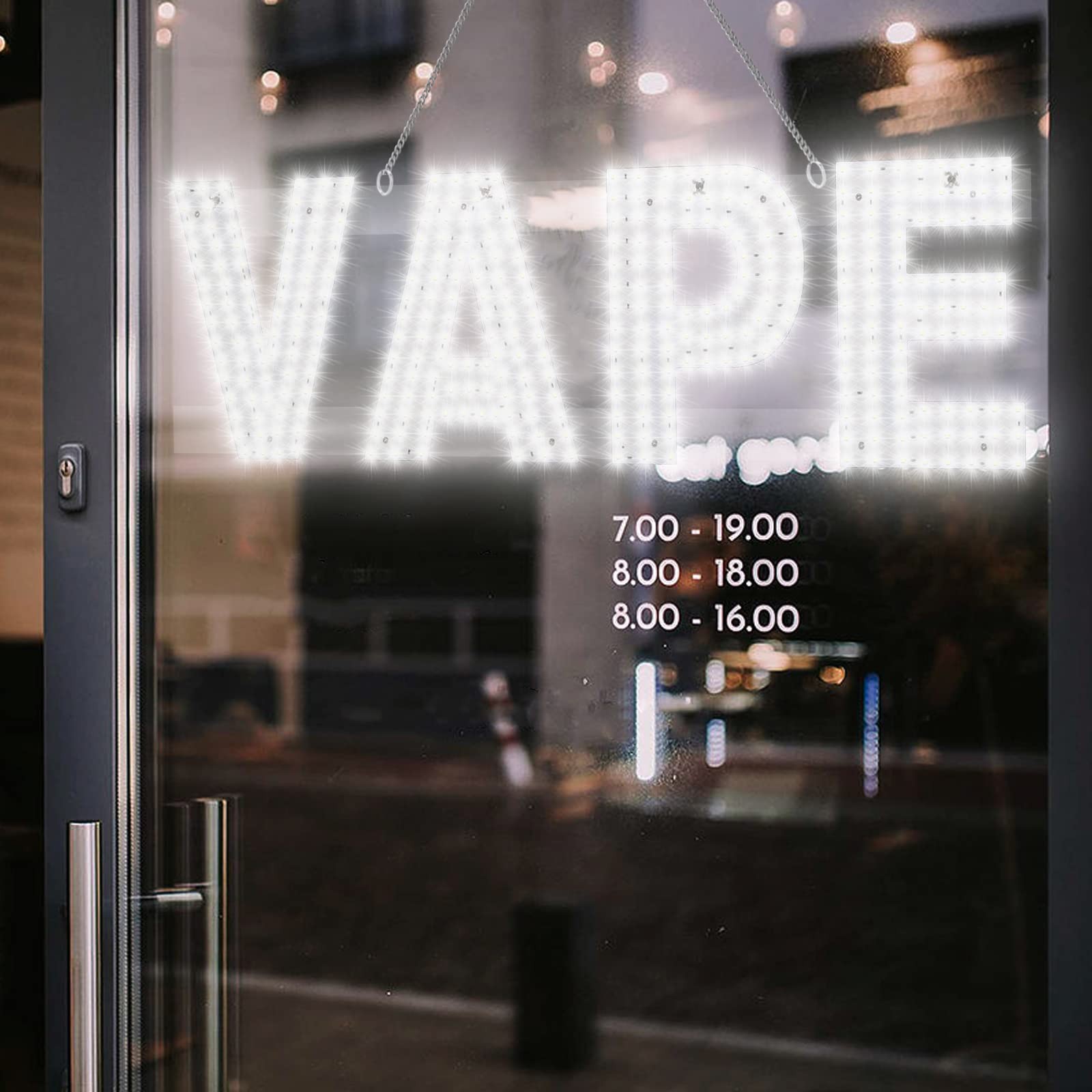 30″x10″ Large LED VAPE Sign for Smoke Shops, Super Bright Unique Design VAPE …