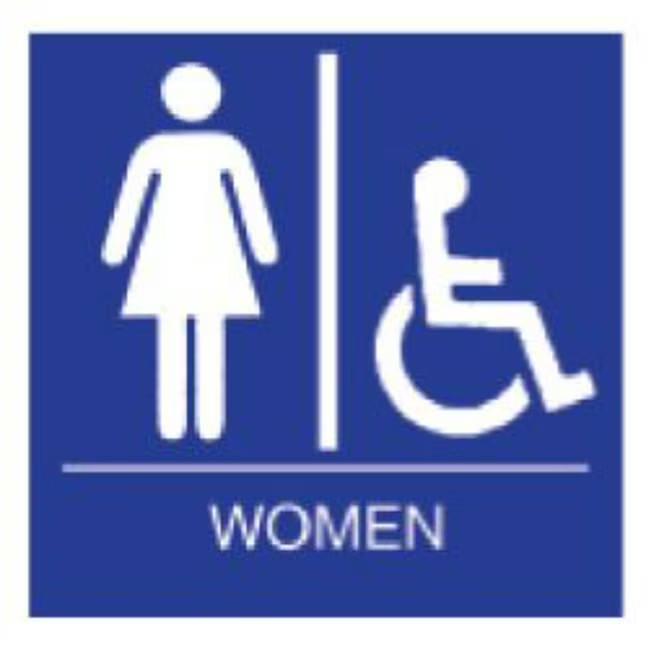 Trans-Atlantic Co Sign 6-in x 9-in Plastic Blank Sign