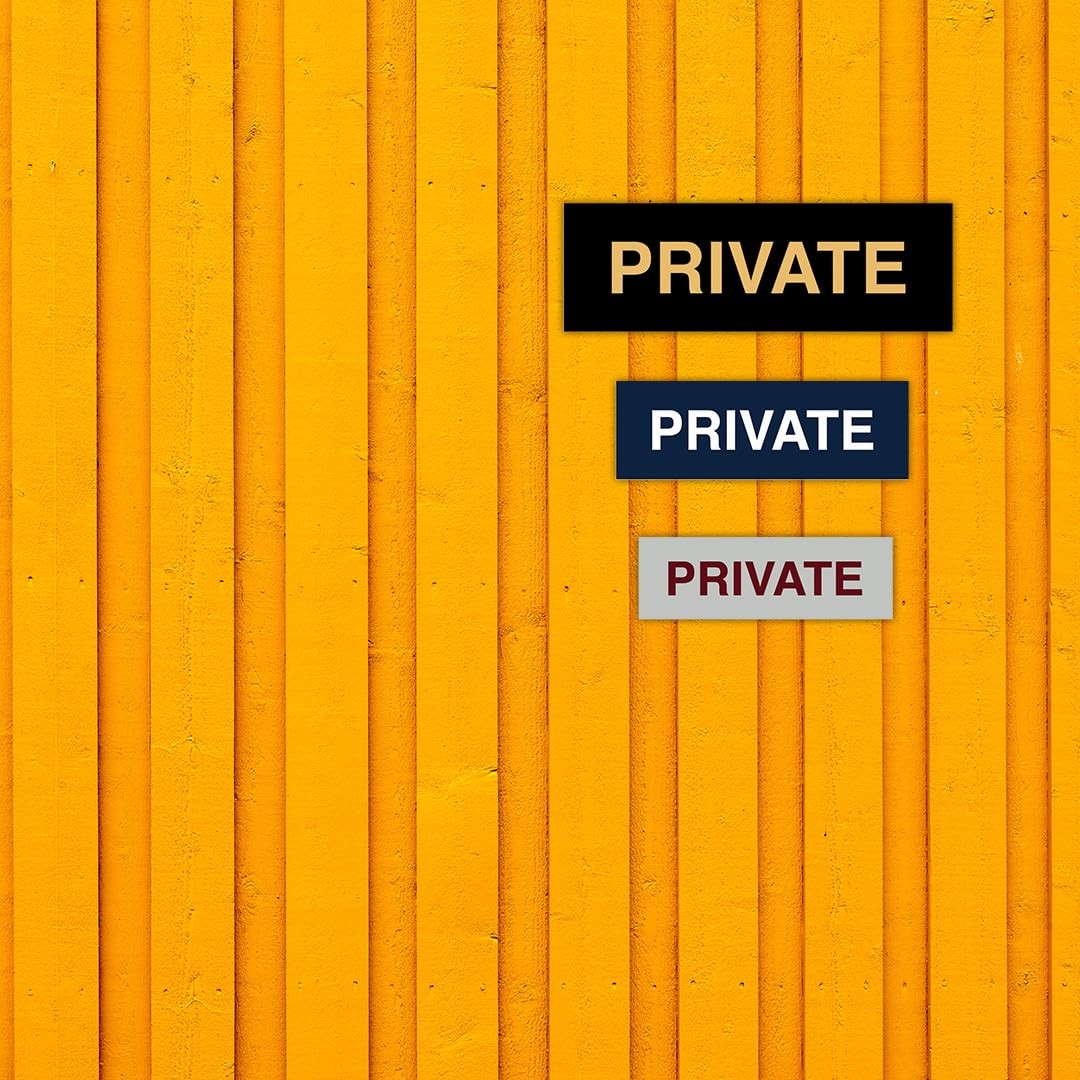Signs Bylita Basic Private Sign – 5 Pack