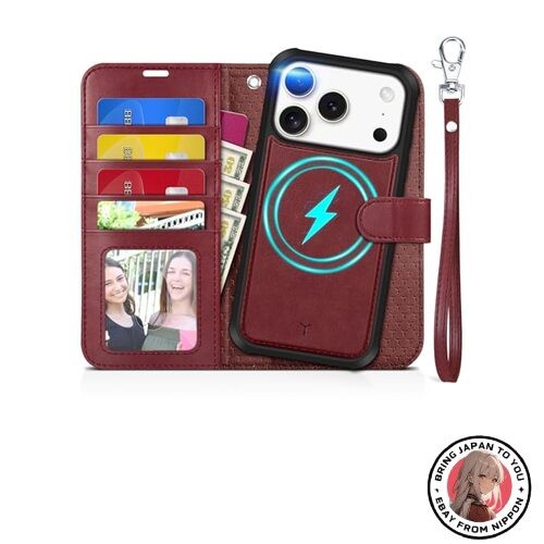 New TUCCH iPhone 17Pro compatible case notebook type 2 in 1 separate type 6.3