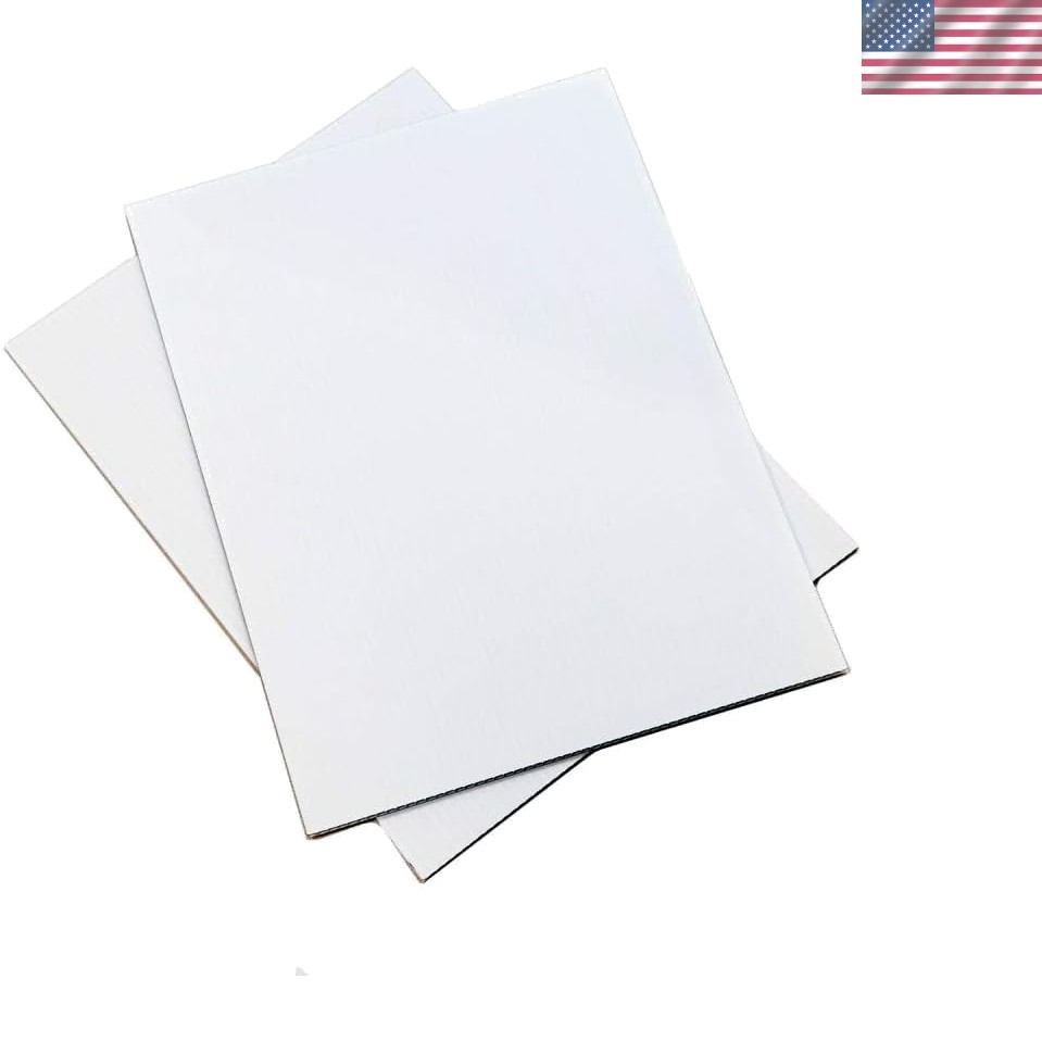 Reusable Corrugated Plastic Advertising Boards – 5 Pack, Portrait & Landscape
