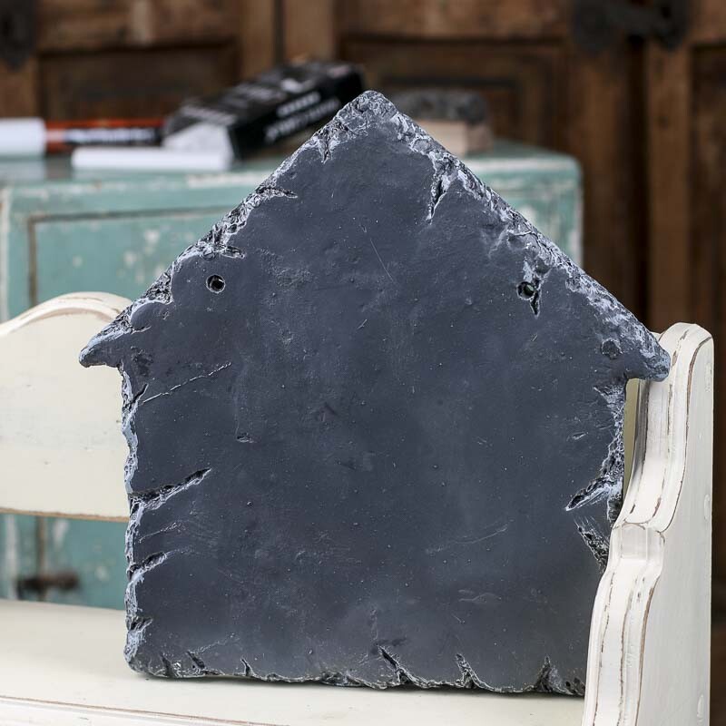 Artificial Slate Chalkboard House Plaques