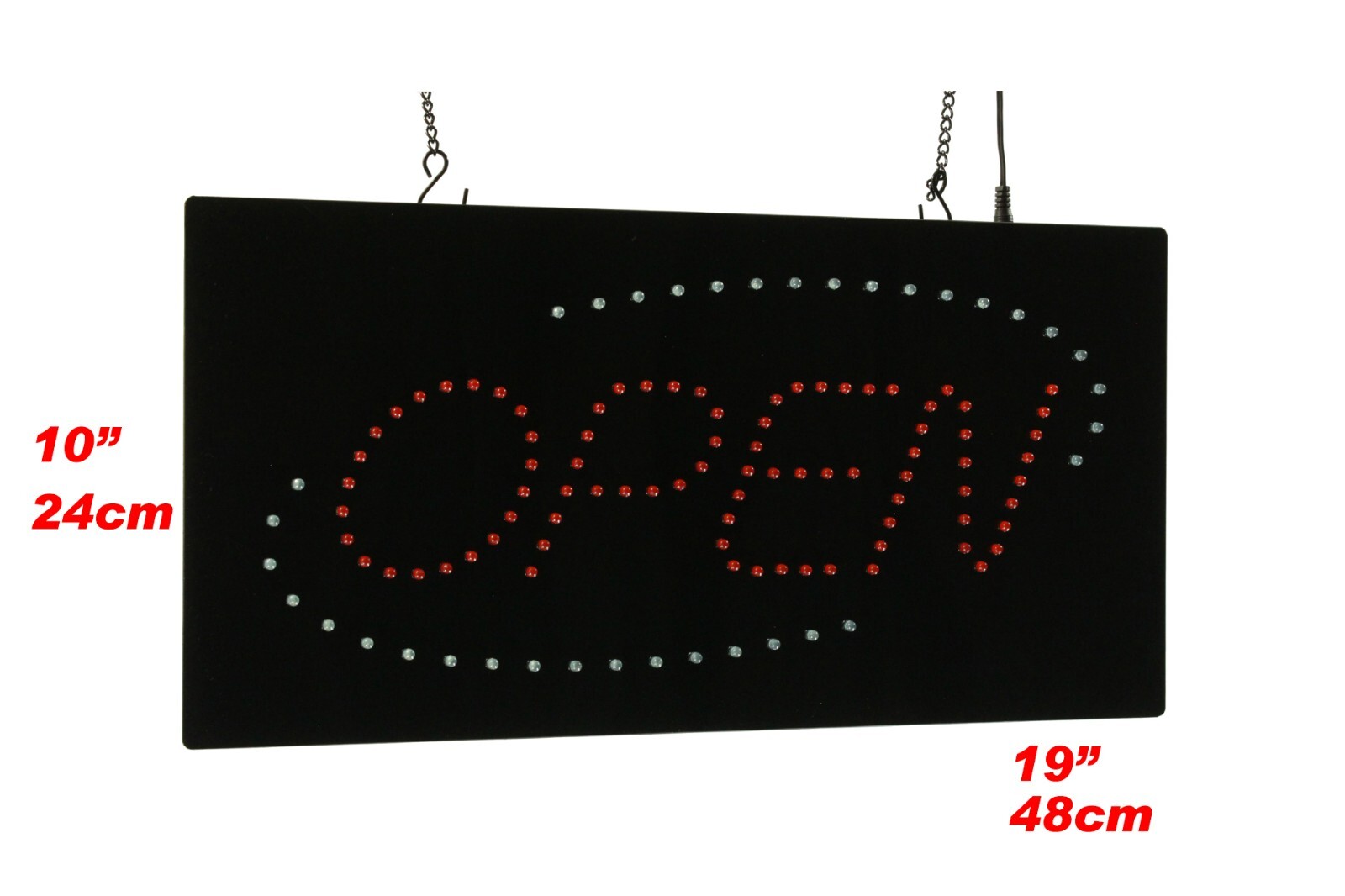 Open Sign 19″x10″ Neon Sign LED Open Sign Store Sign Business Sign Window Sign