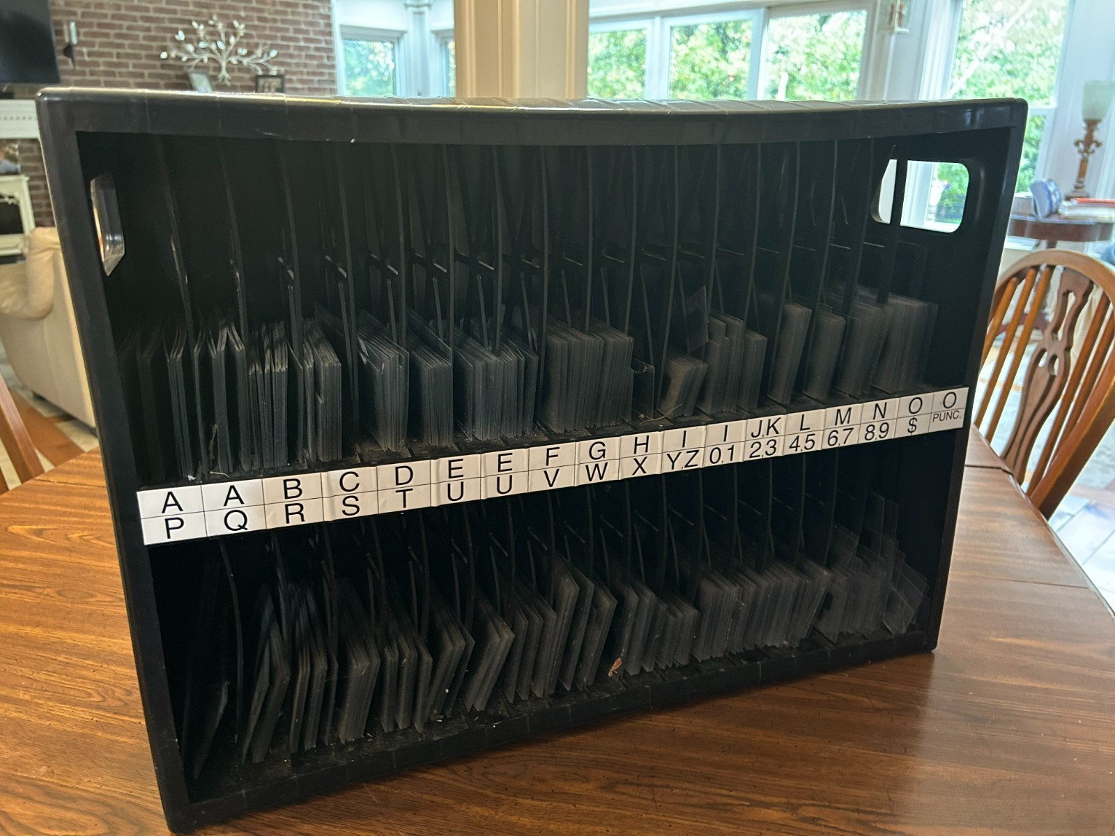 Gemini Plastic Letter Cabinet with Letters, Numbers, and Punctuation